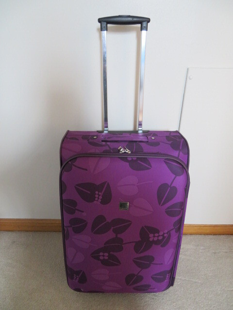 tripp suitcase purple